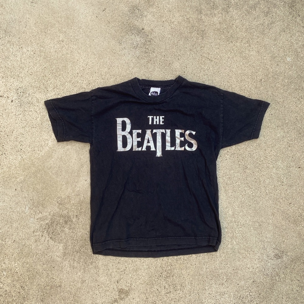 Vintage Beatles band shirt